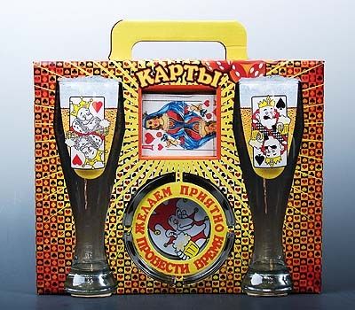 Gift set "Gambling" art.1219-D (Kings)